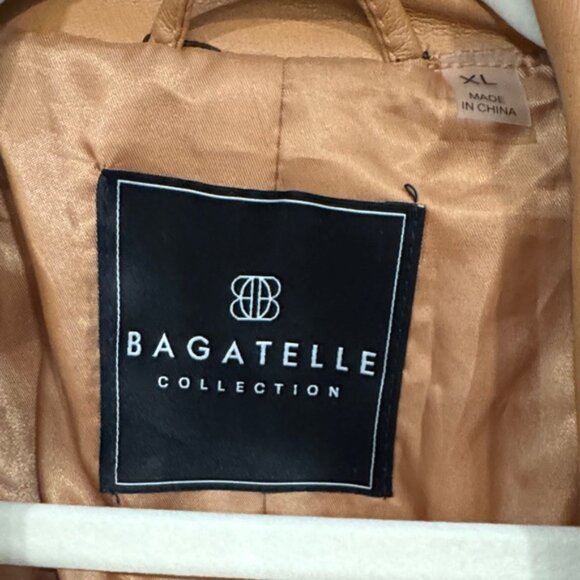 Bagatelle Brown Leather Jacket - Picture 2 of 7